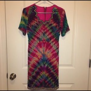 Tie Dye Shalwar Kameez